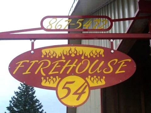 Firehouse 54 Sign